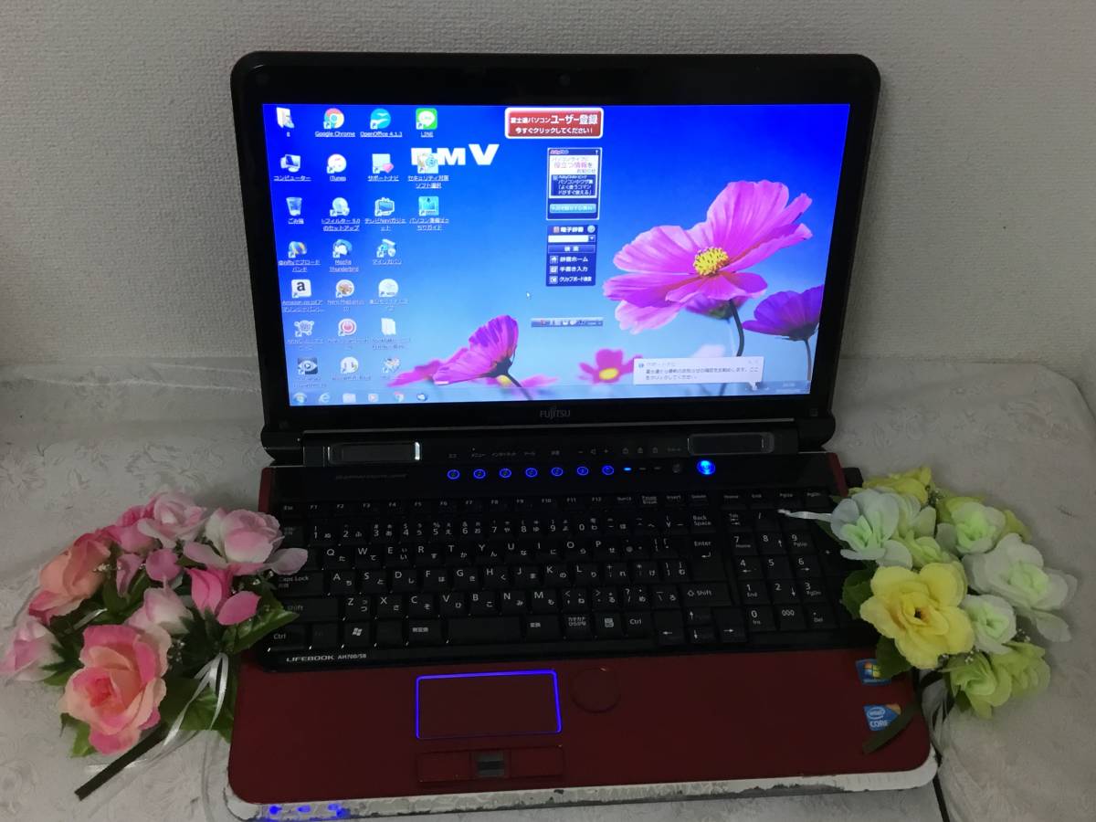 高速 Core i5 Windows7 ☆ 富士通 AH700/5B メモリ4GB/HDD640GB HDMI 