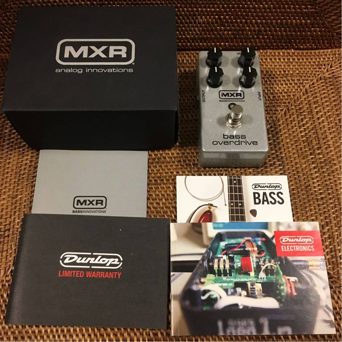 送料無料MXR M89 BASS OVERDRIVE