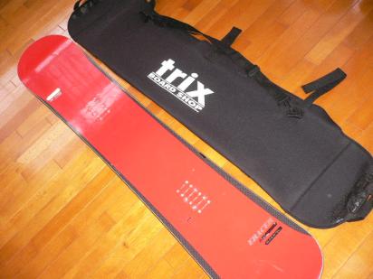 ★19000円★チューンナップ＋ホットワックス即乗れますシリーズ★YONEX　ERACER１５３中古 赤ソールガード付き／ｂｕｒｔｏｎ