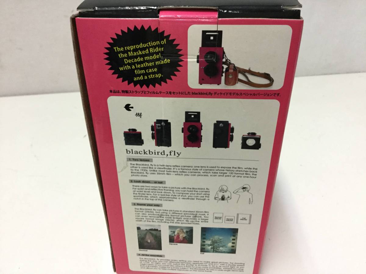 Blackbird fly 35mm 2眼レフカメラ ディケイド ピンク ラスト