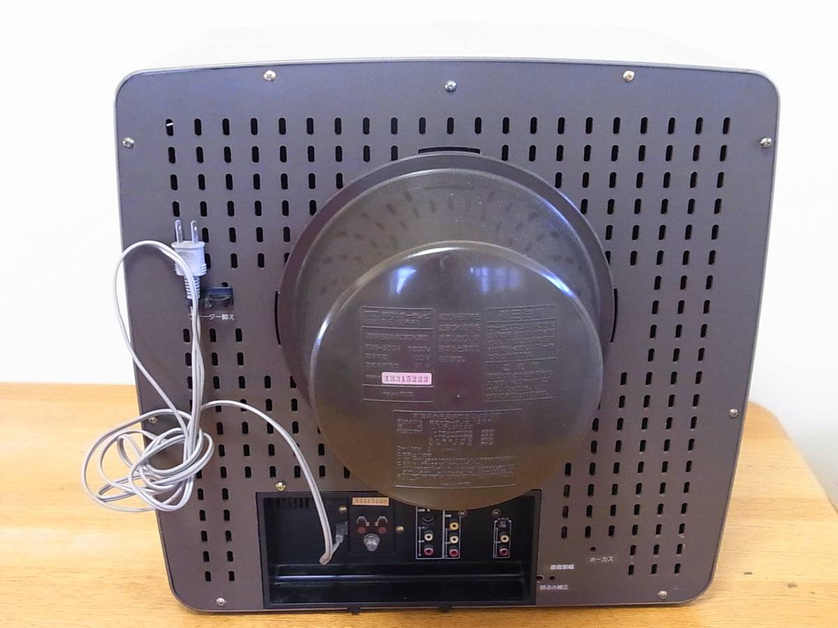αI1 東芝 復刻レトロ ブラウン管テレビ 18RF1 カラーテレビ 88年製
