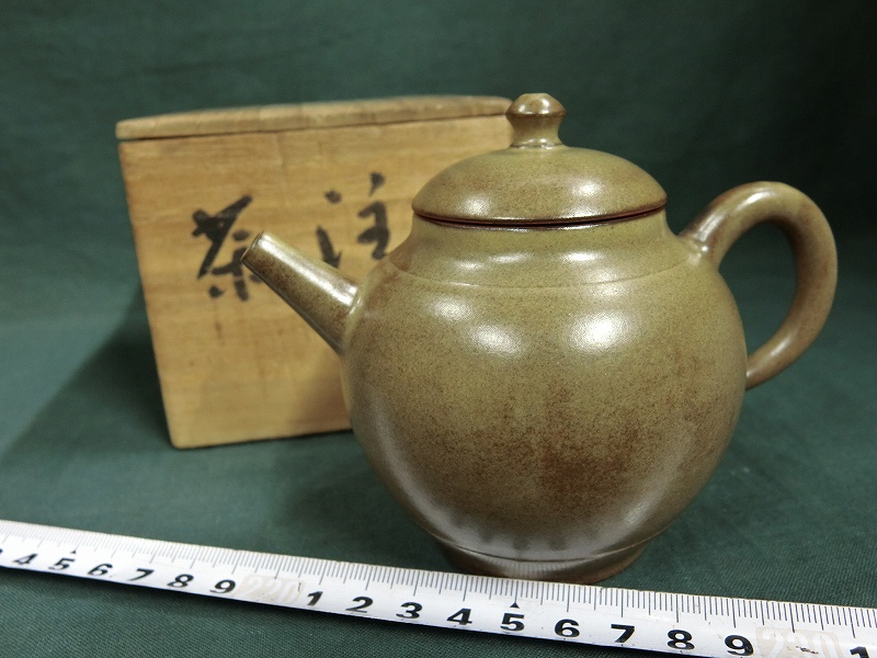 驚きの破格値，低価 A01139 三浦常山 佐渡無名異焼 朱泥釉瓷 急須 茶注 茶道具(陶磁一般)｜売買されたオークション情報、yahooの商品情報をアーカイブ公開 - オークファン 陶磁一般