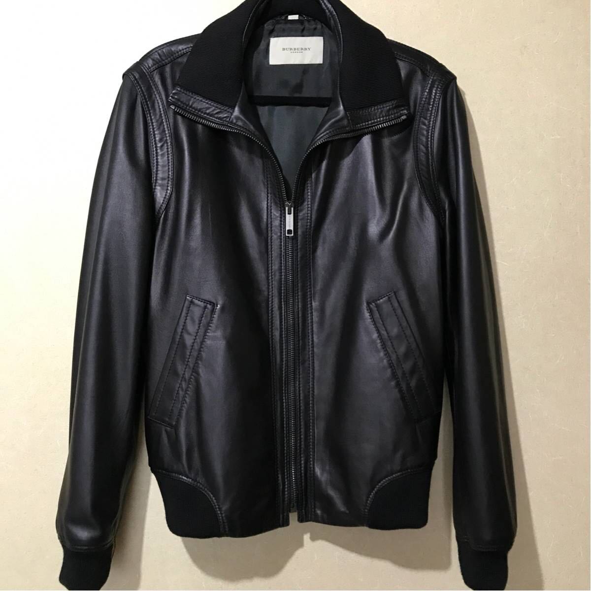 美品！定価20万【BURBERRY LONDONN バーバリー ロンドン】レザー 