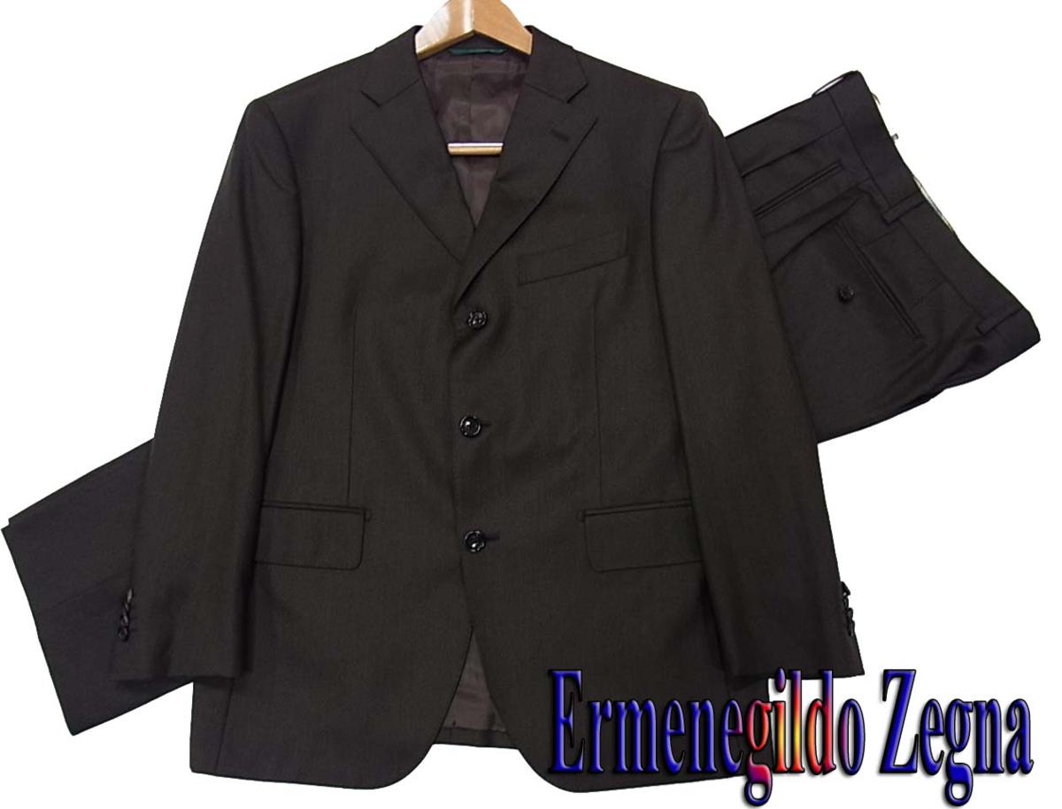  100円スタート エルメネジルド ゼニア Ermenegildo Zegna 世界最高峰生地 セットアップ シングルスーツ メンズ ビジネス ウール(エルメネジルド ゼニア)｜売買されたオークション情報、yahooの商品 エルメネジルド ゼニア