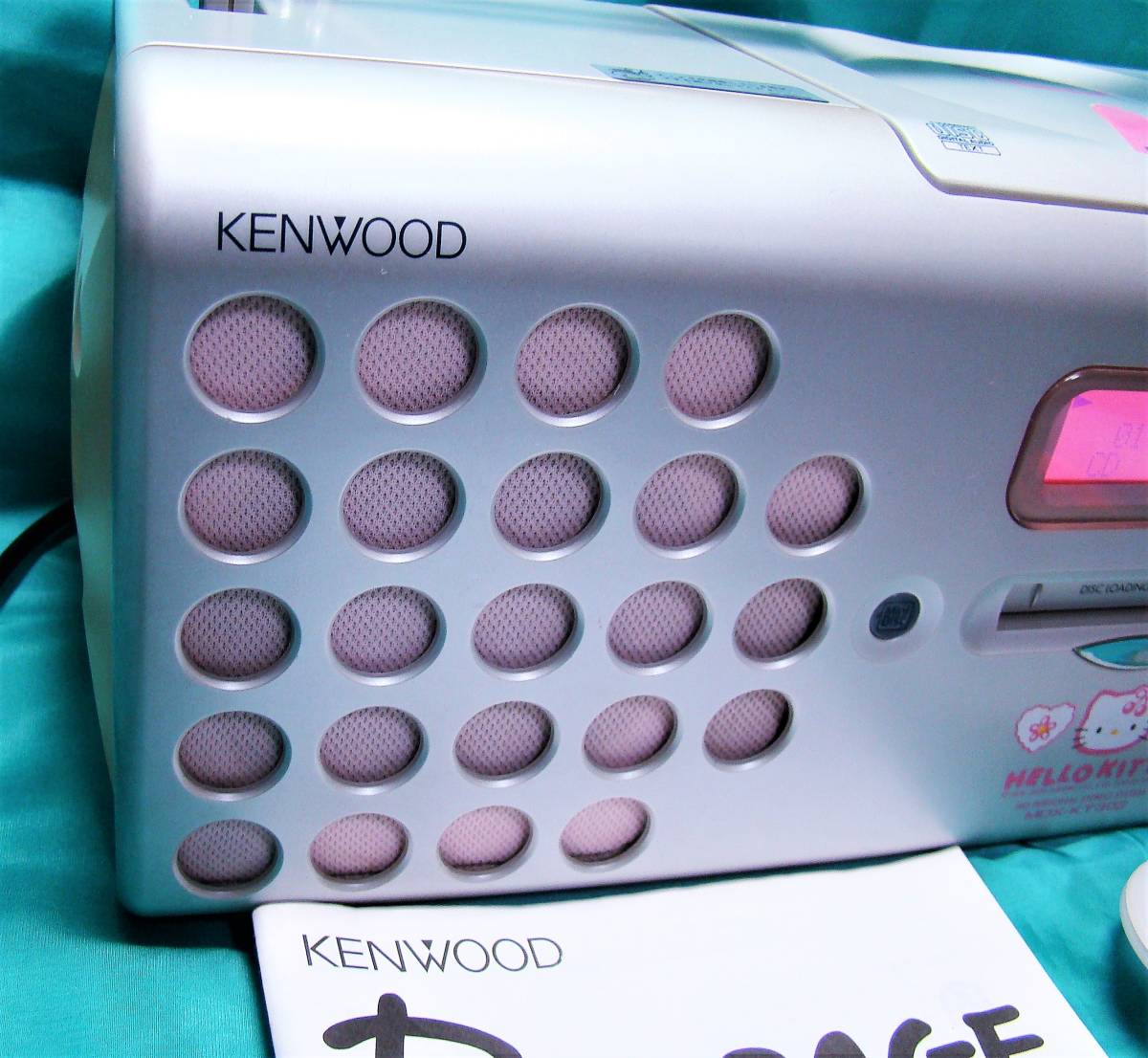 美品！【KENWOODハローキティ CD MD AM/FMラジオ】MDX