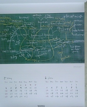 【TOTO】2018年カレンダー ドローイング 田根剛_2