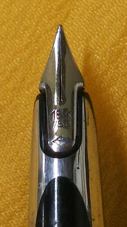 ◇ 中古・万年筆 【ウォーターマン ペン先 18K750】 WATERMAN 万年筆