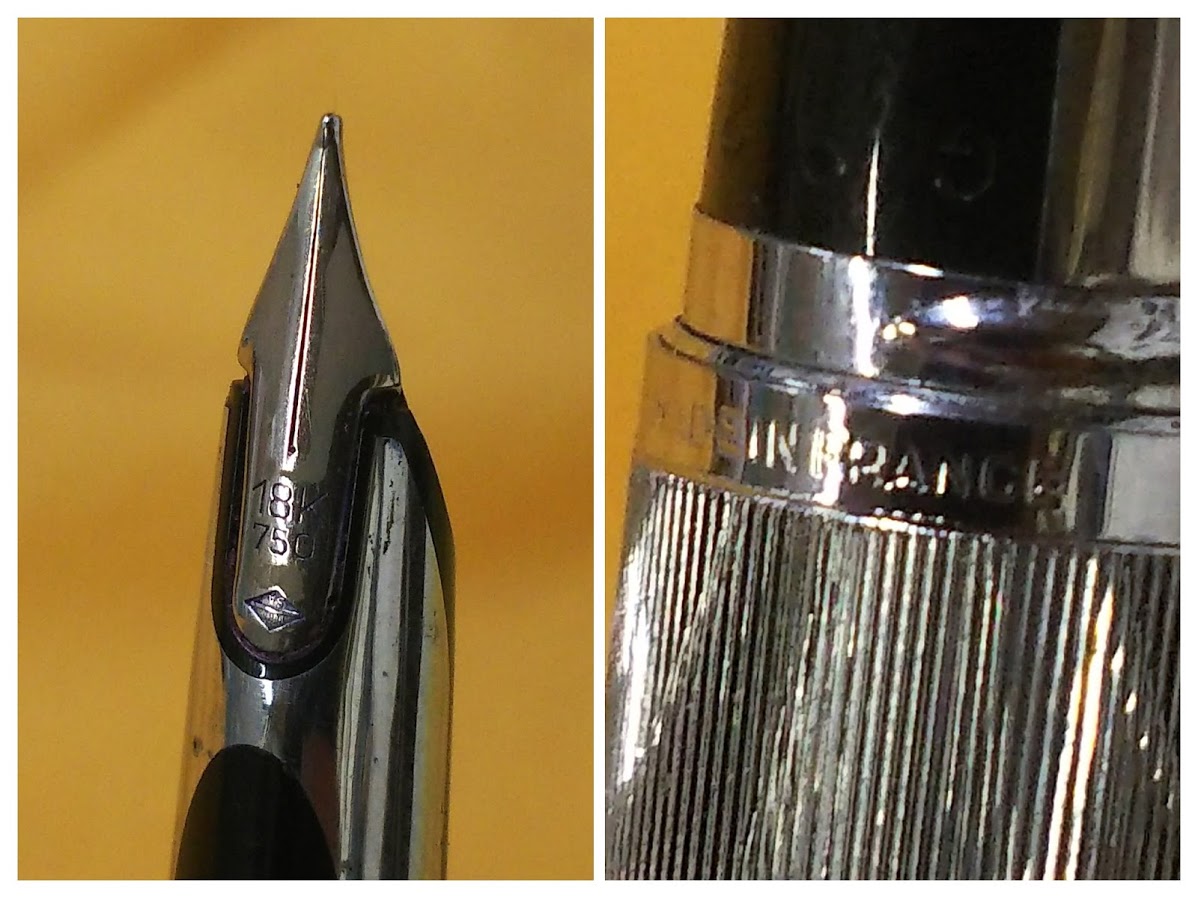 ◇ 中古・万年筆 【ウォーターマン ペン先 18K750】 WATERMAN 万年筆