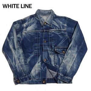 新品 1st Type WHITE LINE Original Vintage Denim Jacket / ホワイトライン デニムジャケット ファーストタイプ
