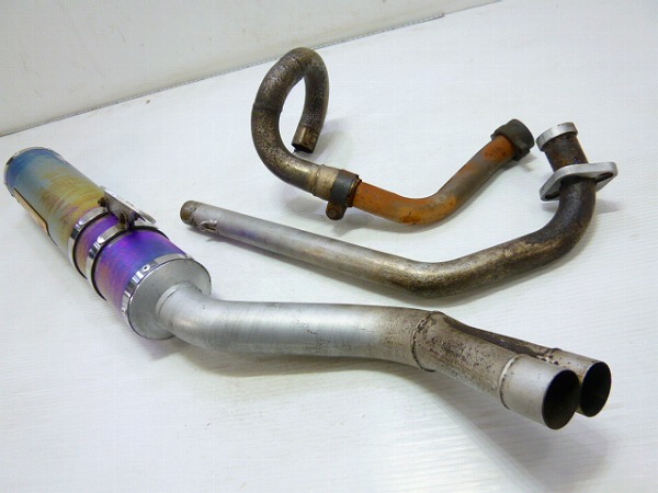 HP7-3★VTR250・MC33★モリワキ・チタン・マフラー★(160)