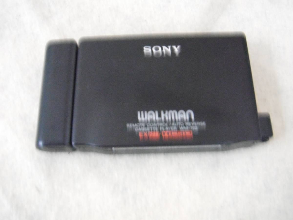 SONY カセットプレーヤー ジャンク ブラック WM-702 KK-0117-7