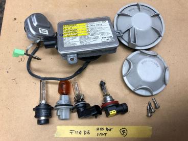 三菱 デリカD5 HID セット バルブ バーナー バラスト 点灯確認済み④