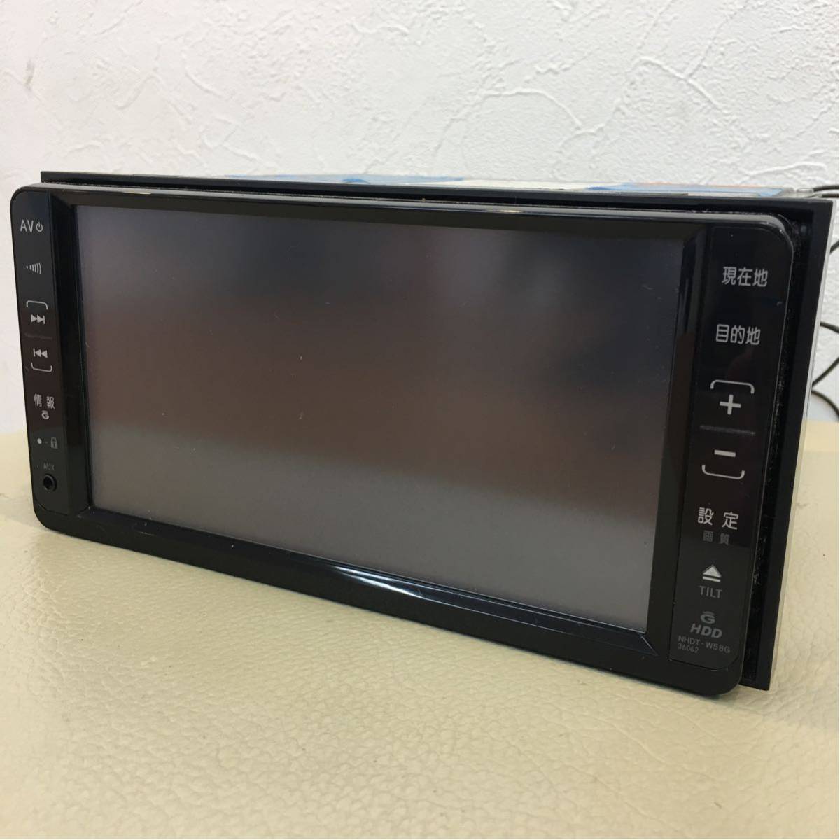 トヨタ純正 HDDナビ NHDT-W58G ワンセグ DVD CD Bluetooth｜Yahoo 