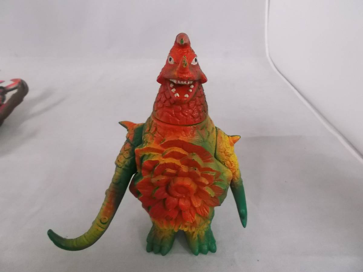 中古】1円～ 怪獣ソフビ ポピー キングザウルスシリーズ 3個セット