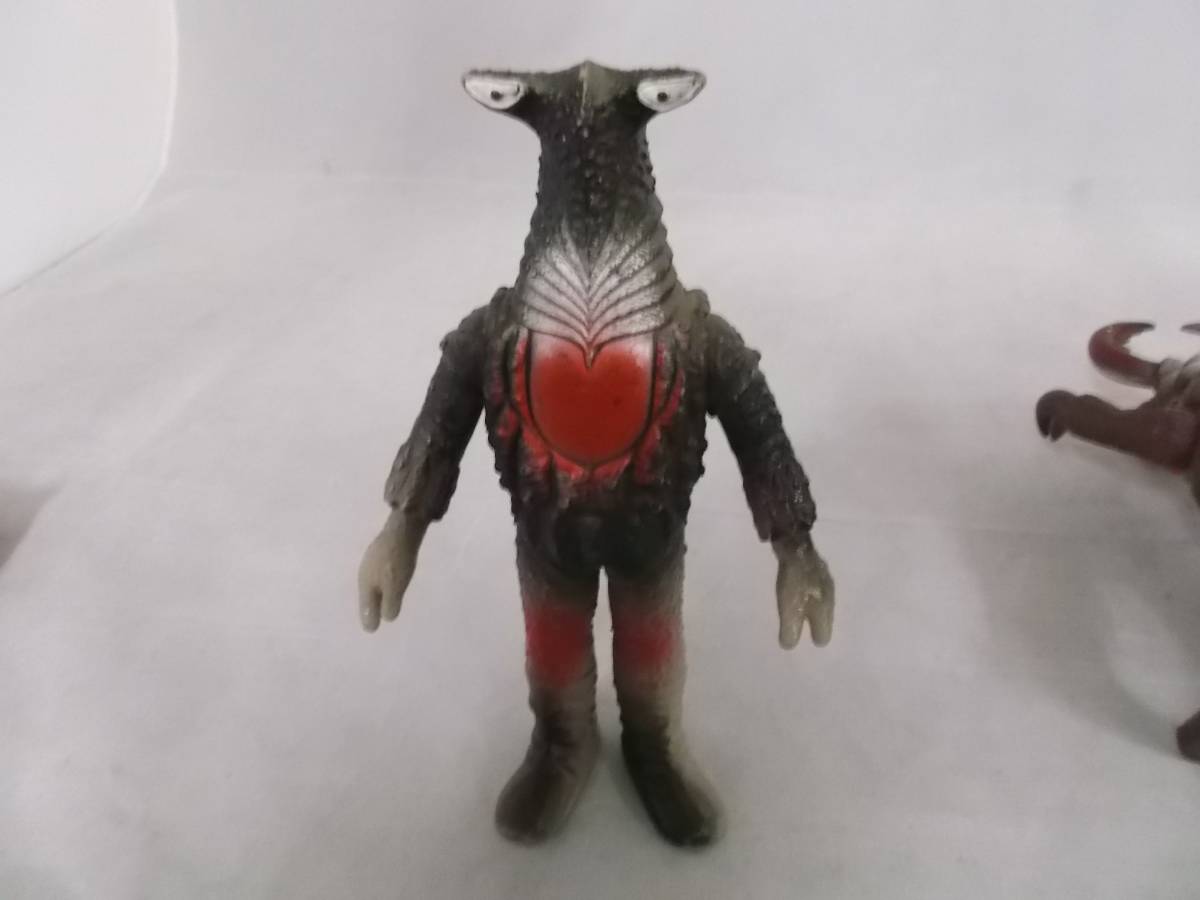 中古】1円～ 怪獣ソフビ ポピー キングザウルスシリーズ 3個セット
