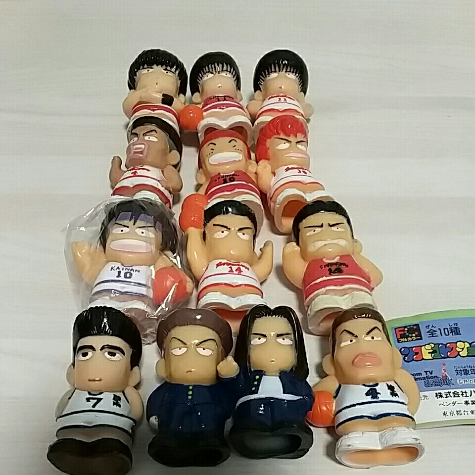 スラムダンク指人形5体 スラムダンク 指人形 フィギュア スラムダンク