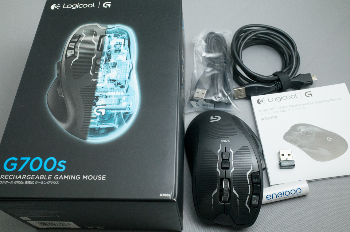【美品・実使用１週間】ロジクール ゲーミングマウス G700s【送料無料】