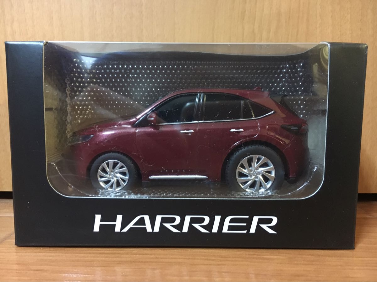 トヨタ ハリアー プルバックカー 非売品 ミニカー TOYOTA HARRIER