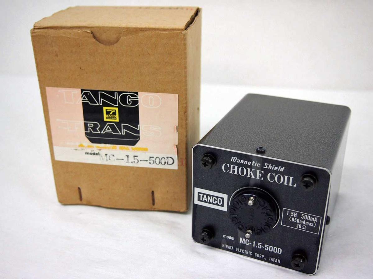 ☆ジャンク品☆TANGO MC-1.5-500D チョークトランス アンプ パーツ