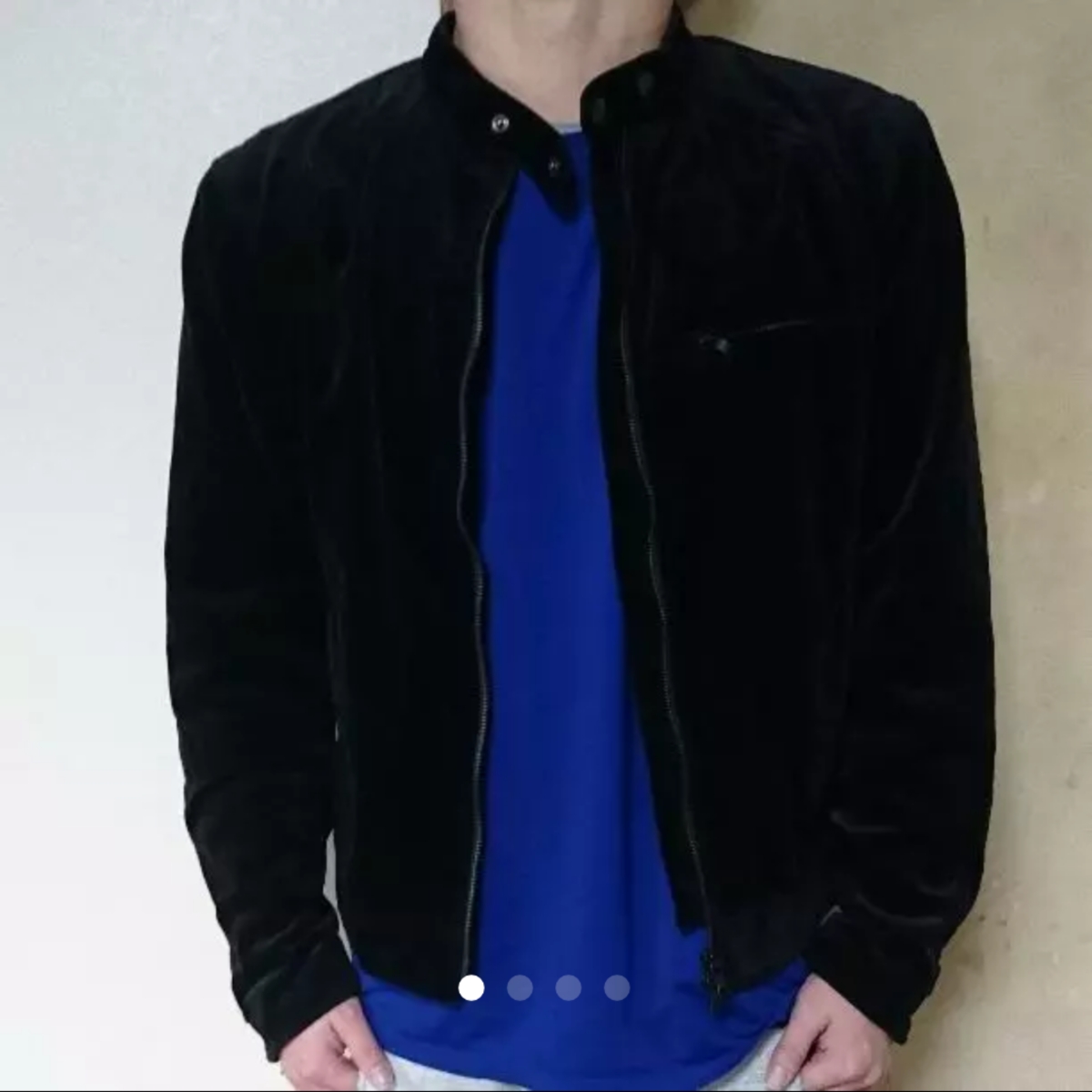 PAUL SMITH LONDON ベロアブルゾン Smith Paul PAUL ベロアライダース 