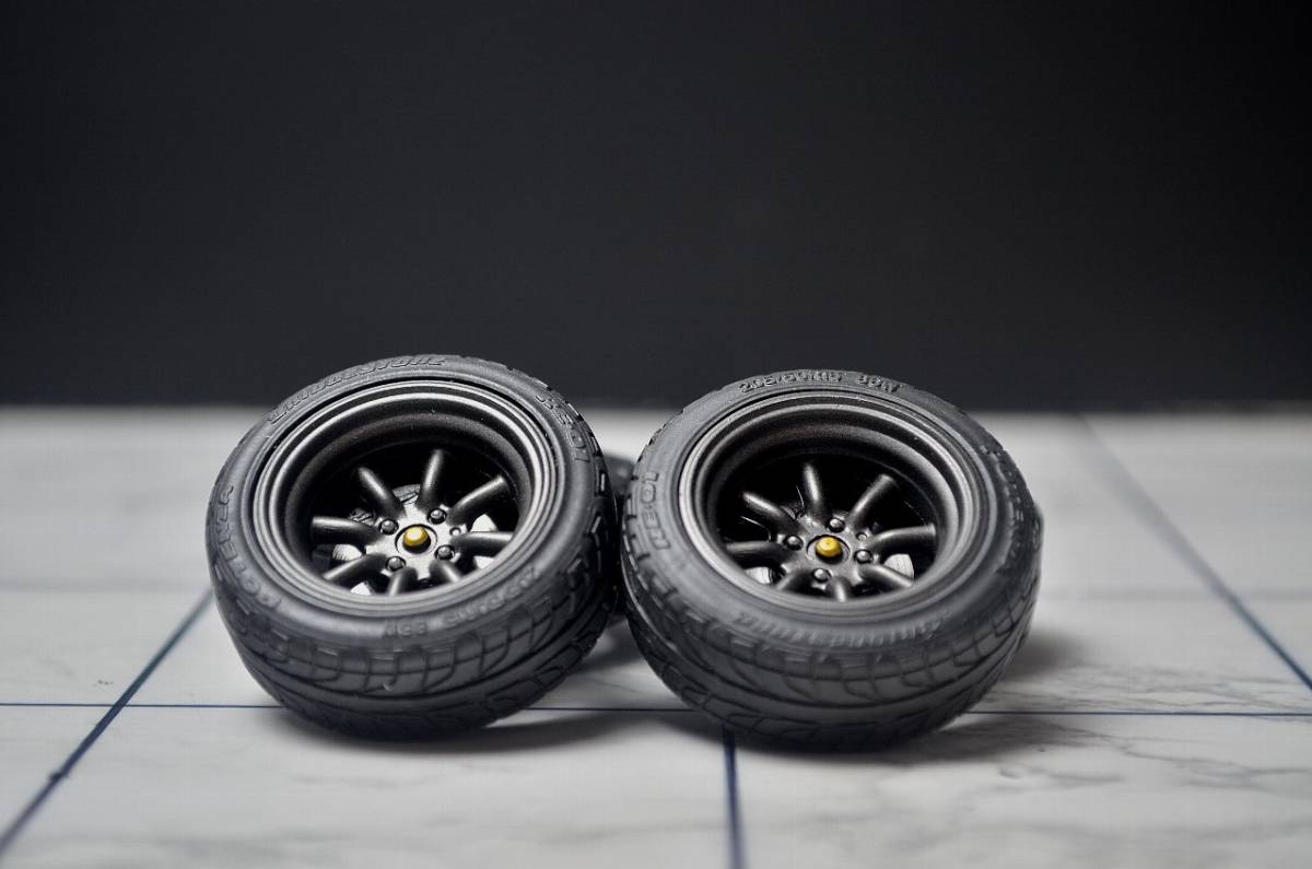 1/18 IG スカイライン GT-R ケンメリ レッド ホイール/タイヤ