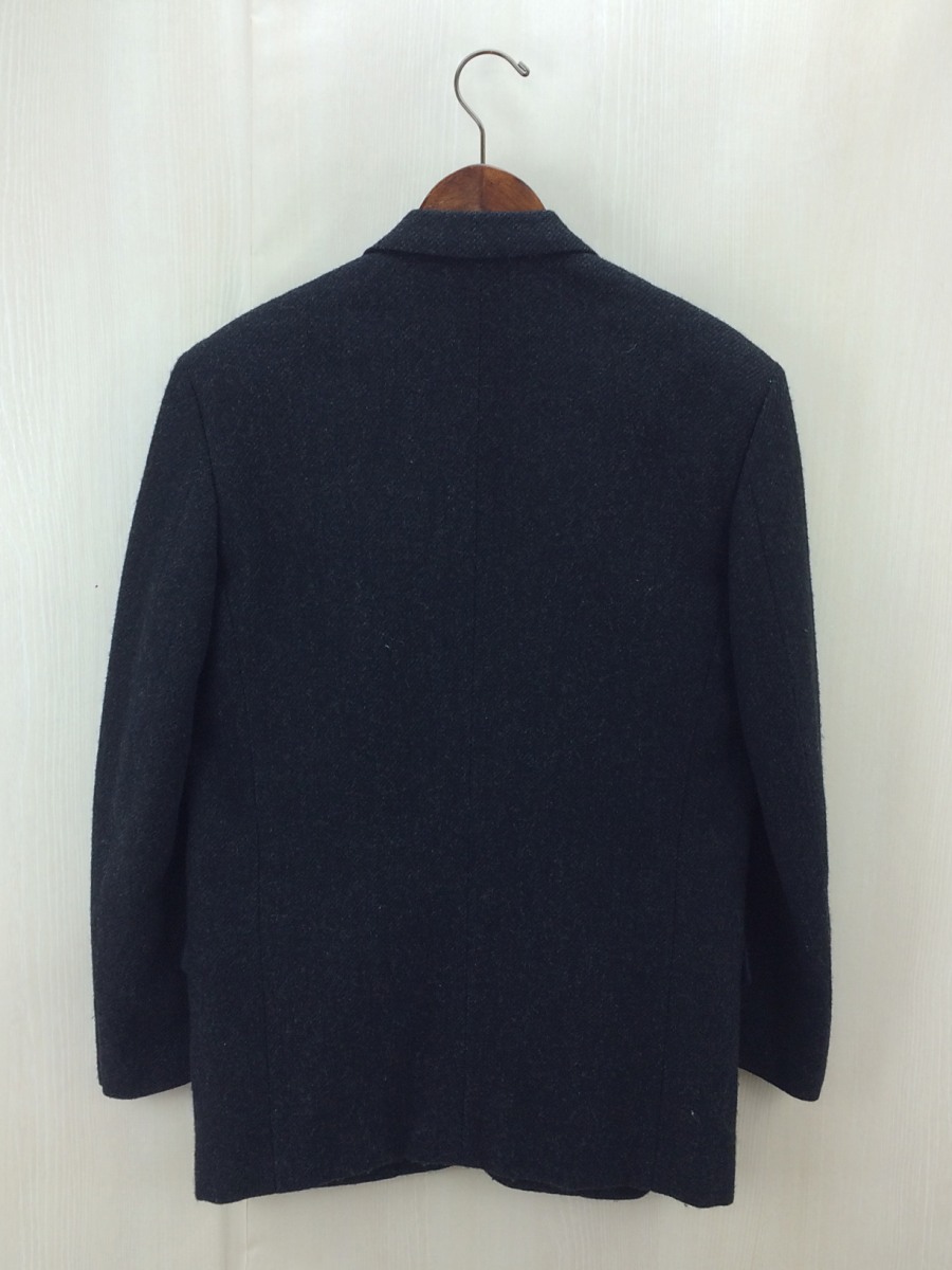 COMME des GARCONS HOMME◆テーラードジャケット/M/ウール/GRY/グレー/ツイード/ギャルソン/オム/モード/トップス/ブルゾ