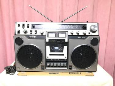 昭和レトロ AIWA ステレオ ラジオ カセットレコーダー CS-80 ジャンク