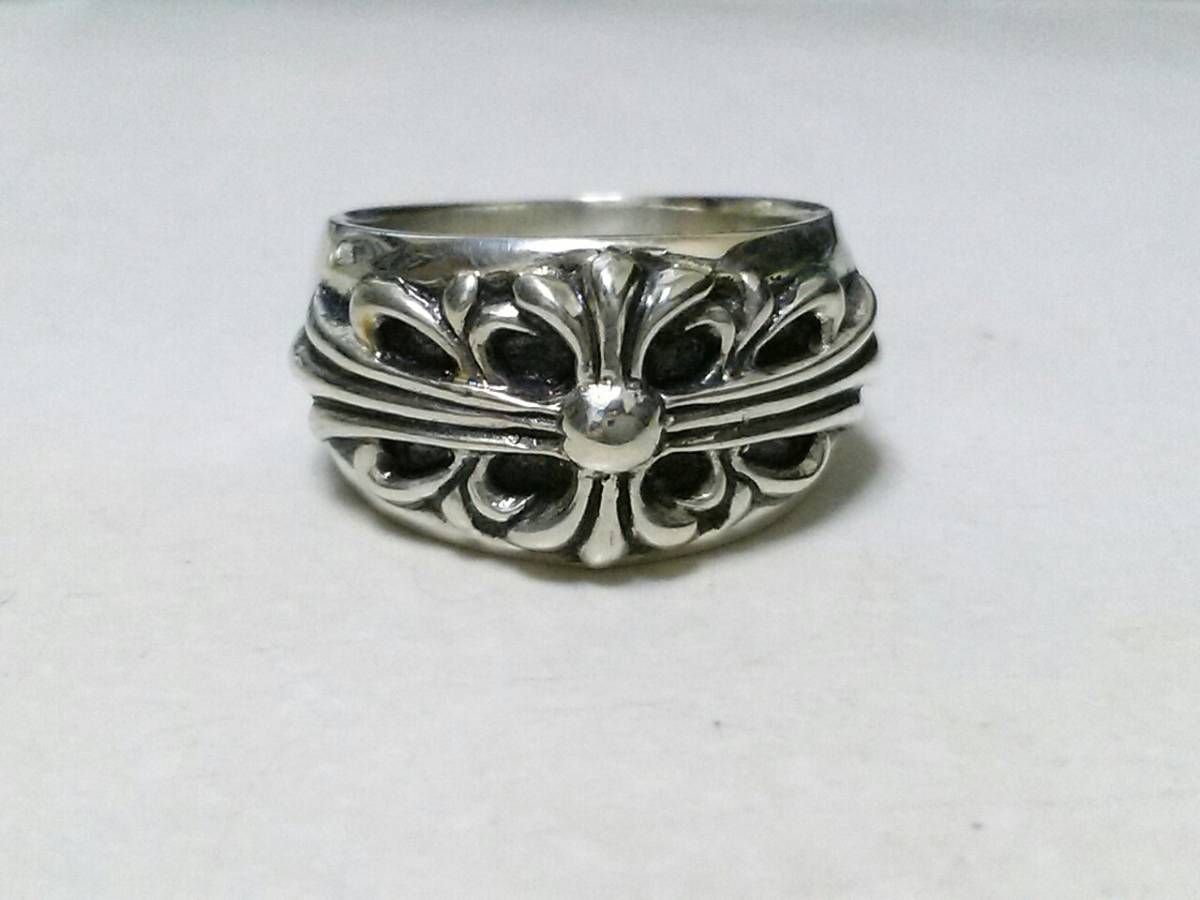 ▲クロムハーツ▲フローラルクロスリング 19号 CHROME HEARTS
