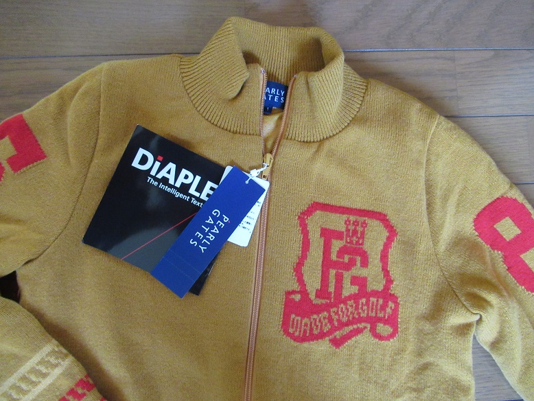 正規品＊タグ付☆パーリーゲイツ☆DIAPLEX・保温・防寒☆ニット
