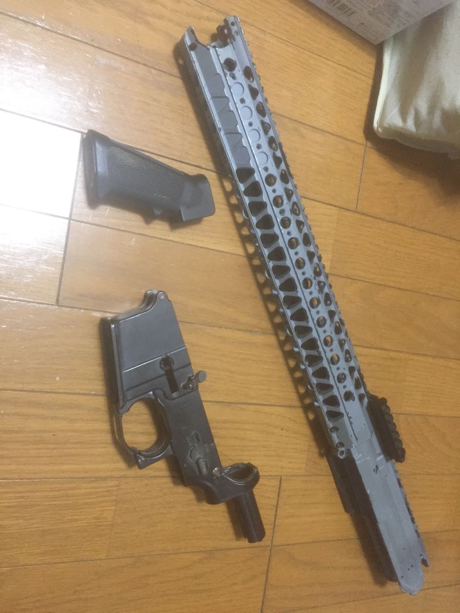 LCT製 M4レシーバー&LVOAハンドガード スタンダード電動ガン外装パーツセット