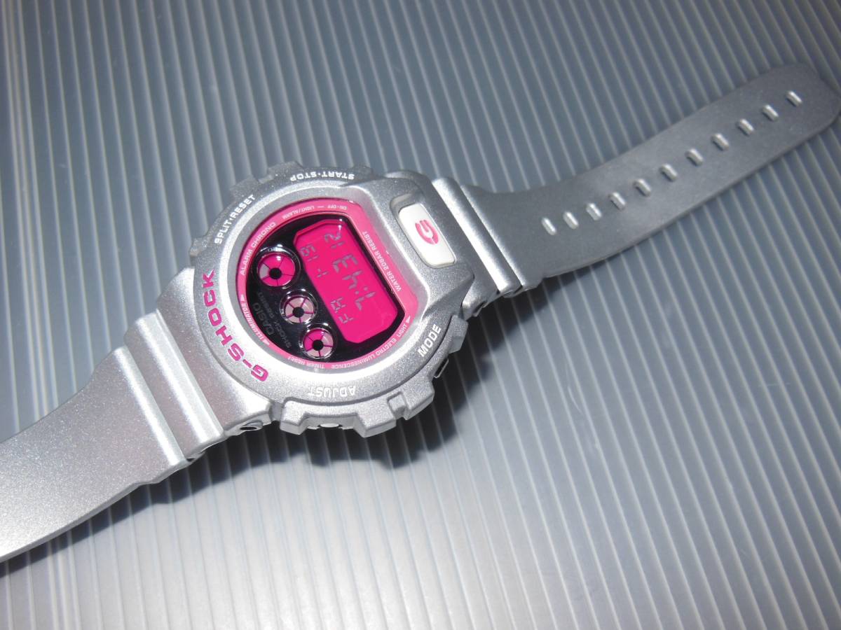 ☆ クレイジーカラーズ ☆ DW-6900CB-8JF ☆ 中古品 G-SHOCK CASIO 腕時計