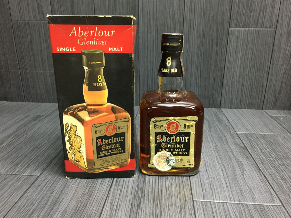 未開栓 古酒 Aberlour Glenlivet アベラワー グレンリベット 8年