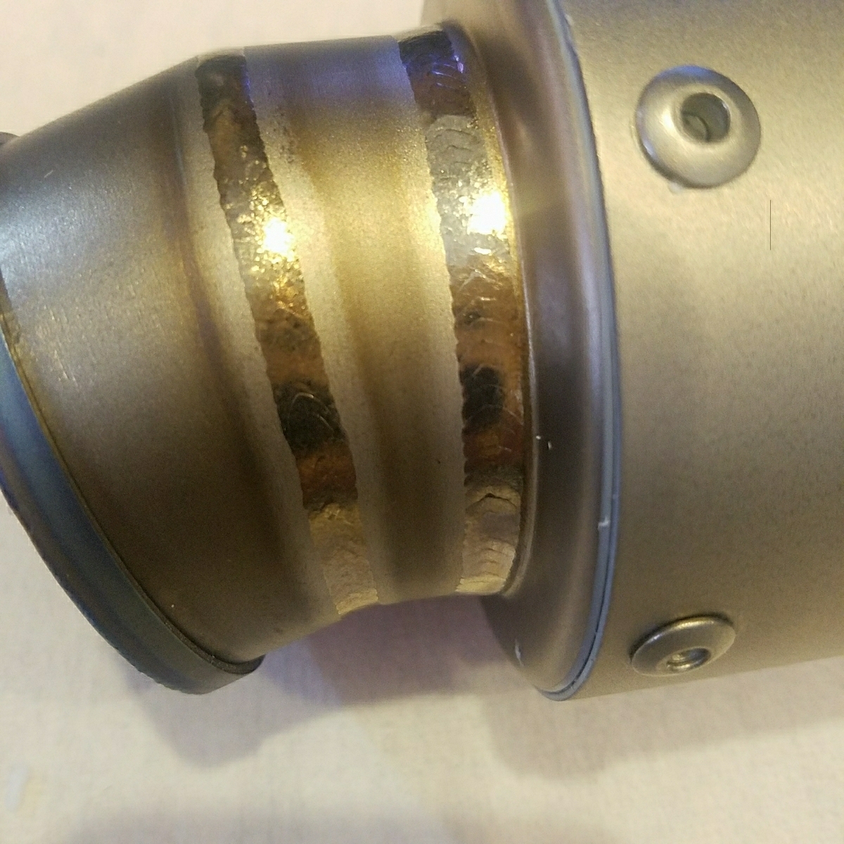 60.5mm 50.8mm 汎用 チタンサイレンサー Z1 Z2 MT-09 MT-07 GPZ900