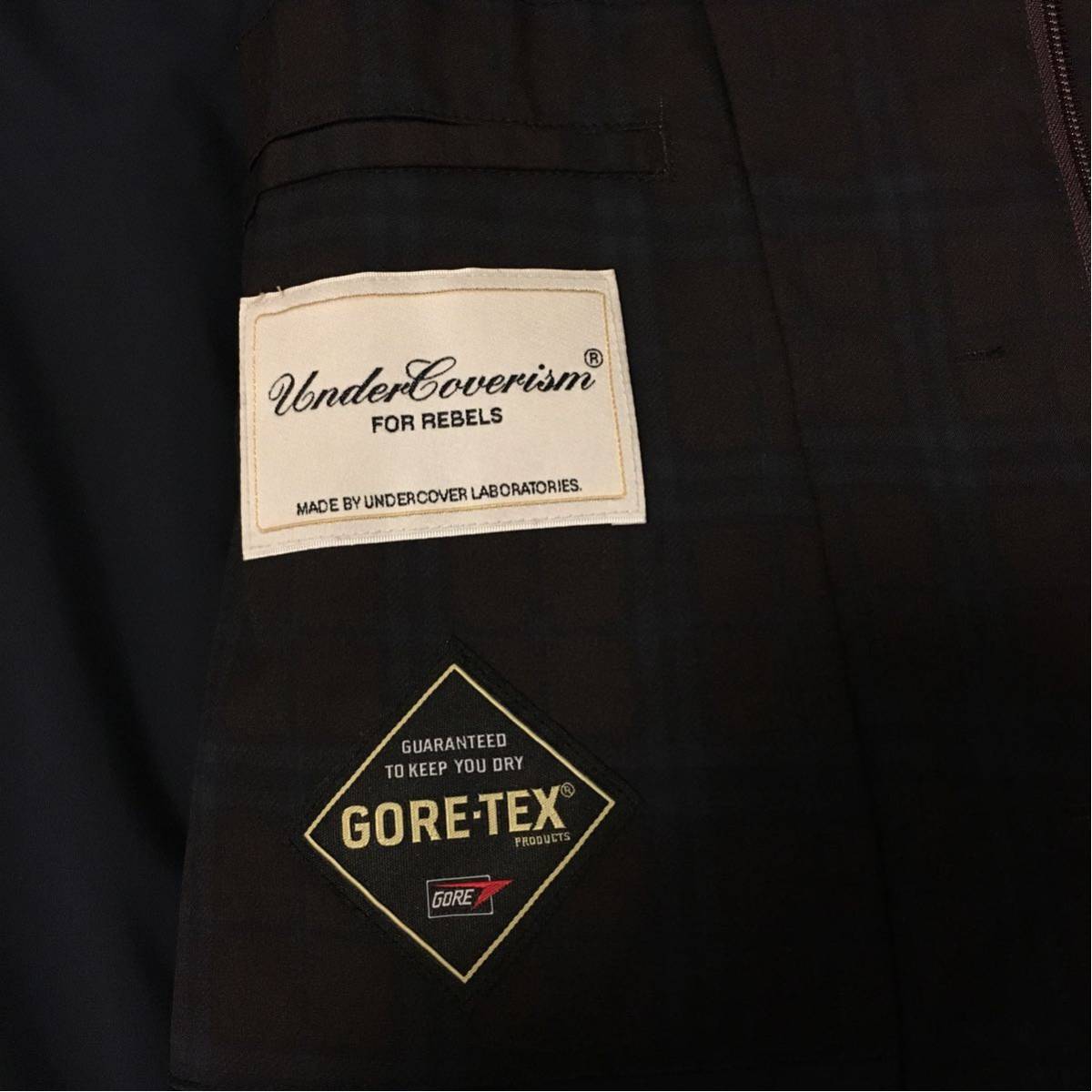 貴重 undercover gore-tex ジャケット アンダーカバー ゴアテックス