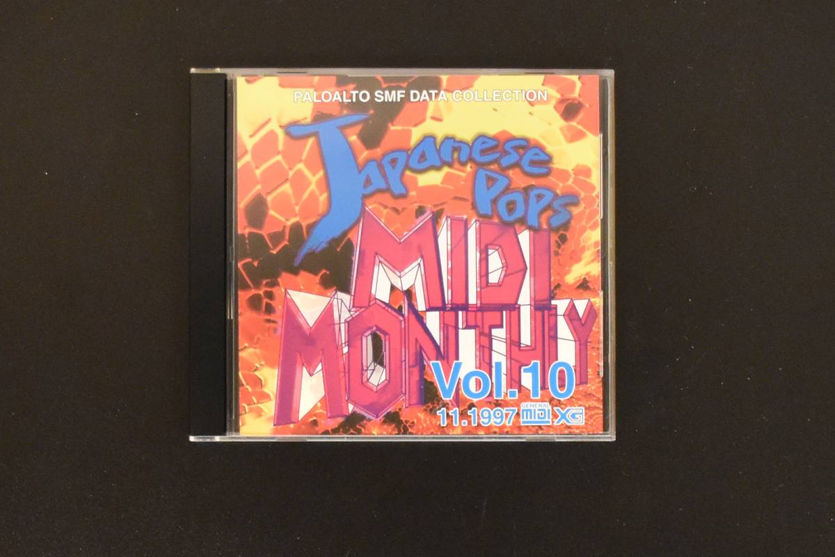 MIDIデータ集 Japanese POPS MIDI MONTHLY Vol.10 中古 globe,T.M 