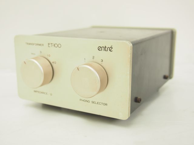 超激得，最新作 ENTRE アントレー ET-100 MCカートリッジ用昇圧トランス 50EEB-7(交換針、カートリッジ)｜売買されたオークション情報、yahooの商品情報をアーカイブ公開 - オークファン その他