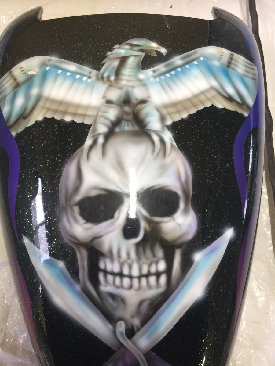 VMAX１２００ スケルトンタンクカバー_1