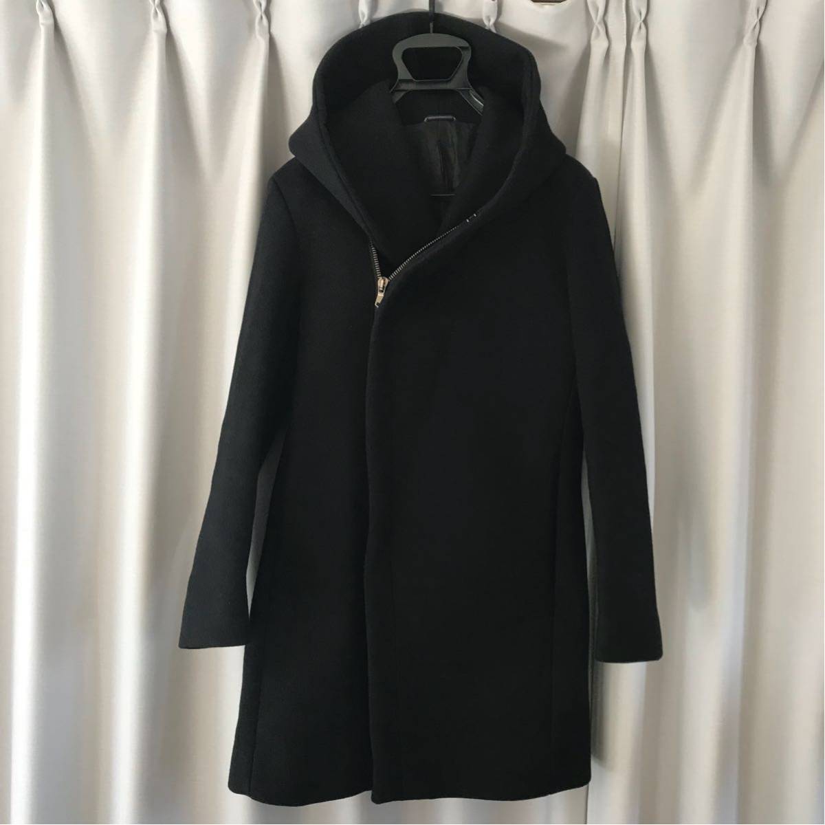 美中古14aw junhashimoto ジュンハシモト wrap coat ラップコート
