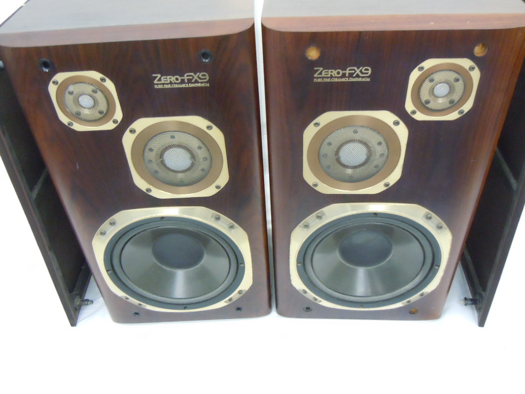 08/78-10 【直接取引限定】 Victor ビクター スピーカー ペア Zero-FX9 【直接取引限定】