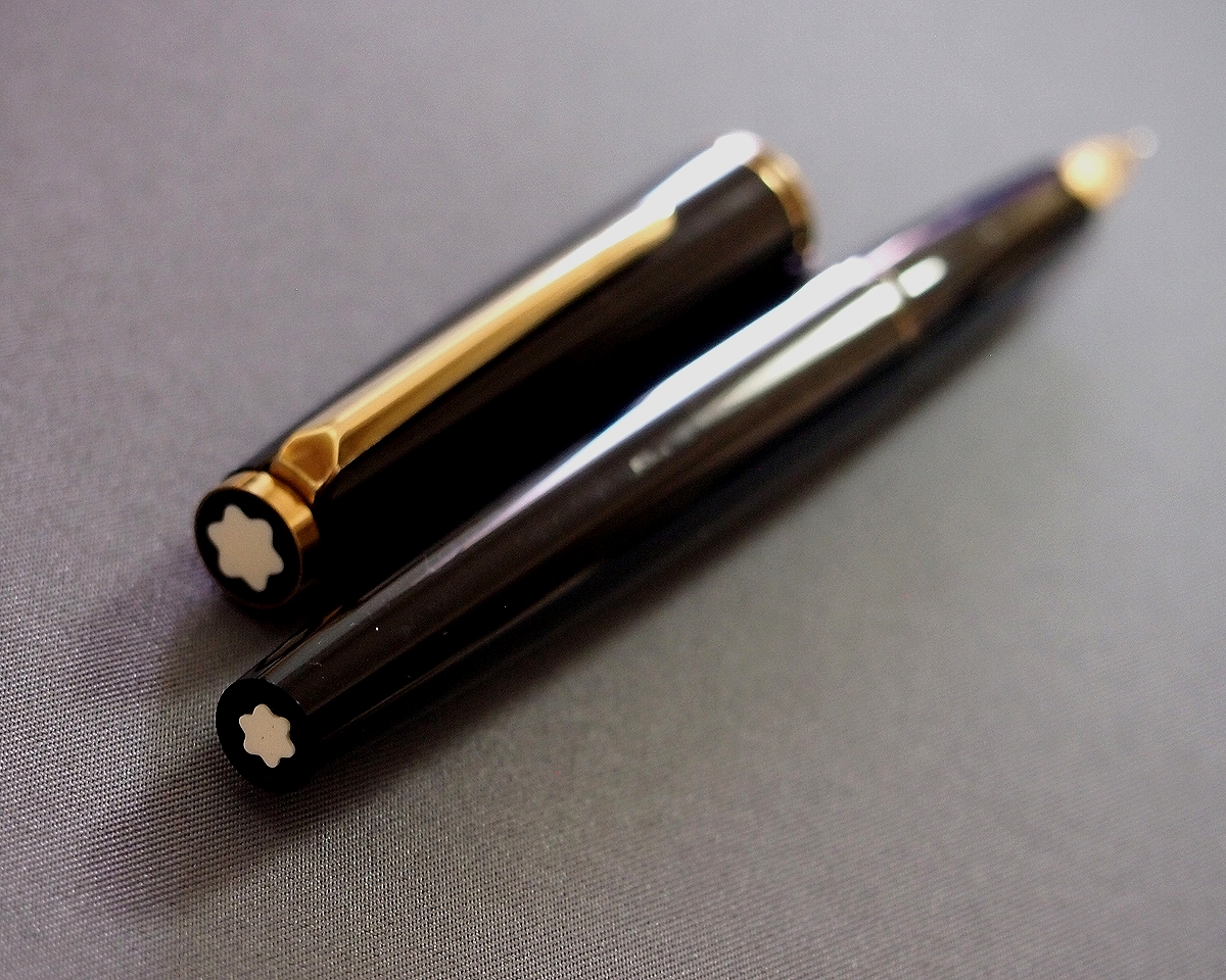 #154 オーバーホール済み 万年筆 モンブラン MONTBLANC 14k モンブラン 万年筆 14K 14金 Montblanc 程度良いです 未使用かも？