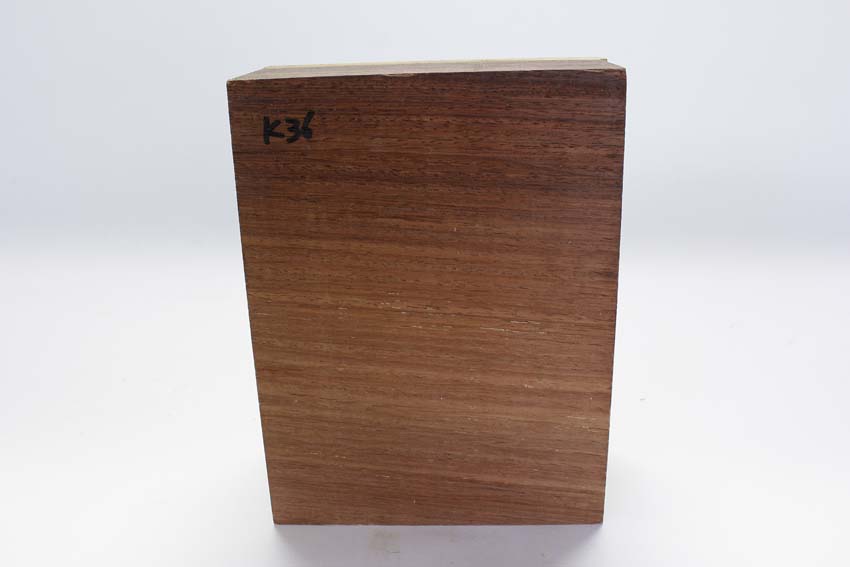 ◇唐木 素材 銘木 花梨材（乾燥材）花台 壺台 DIY かりんブロック・K36_2