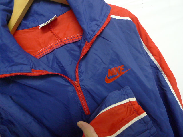 追加依頼分 ◇ NIKE ナイキ NSW ヴィンテージ USA製 ハーフジップ ナイロン プル