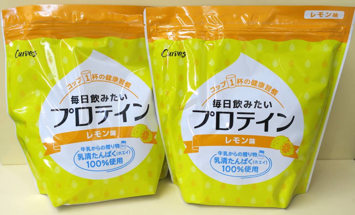 カーブス プロテイン レモン味 (600g入) 2袋セット カーブス 【公式通販】