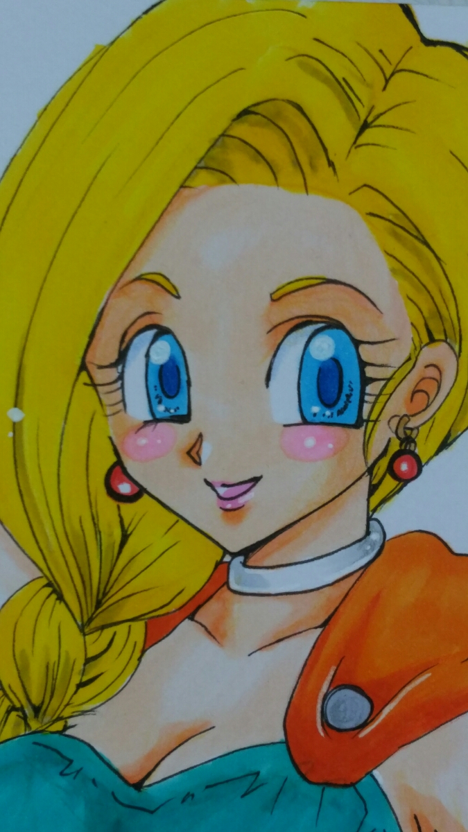 手描きイラスト ドラクエ5 ビアンカ B5 手描きイラスト 売買されたオークション情報 Yahooの商品情報をアーカイブ公開 オークファン Aucfan Com