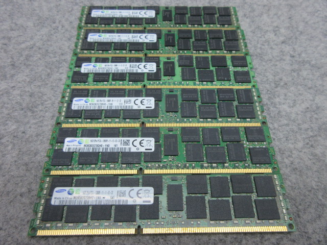 SAMSUNG製 PC3L-12800R 96GB (16GBx6) 2Rx4