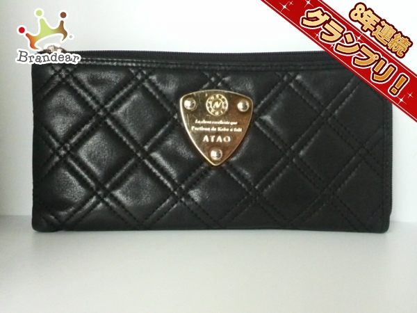 ATAO公式limo(リモ)⁄ブラックダイヤ⁄キルティング アタオ ATAO 財布 長