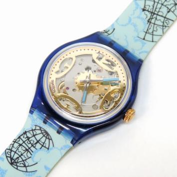 Swatch スウォッチ - 0 新品未使用 青ベルト SAK106 自動巻き 93年