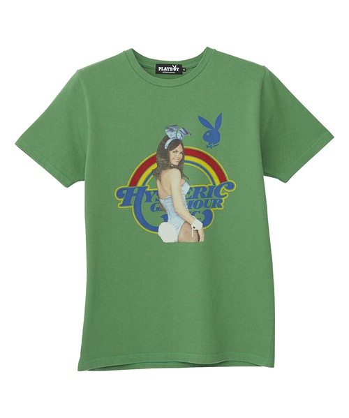 新品 希少！大人気！2018SS HYS×PLAYBOY 半袖Tシャツ『HYS BUNNY