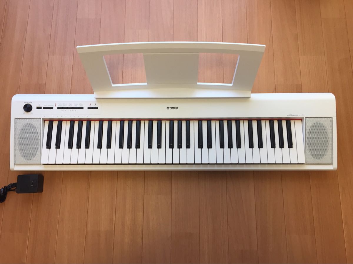 ヤマハ ピアジェーロ 61鍵キーボード ホワイトYAMAHA piaggero(ピアジェーロ) NP-12WH_4