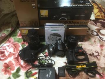 極上品Nikon ニコン D5200 ダブルズームレンズセット 今まで問題なく